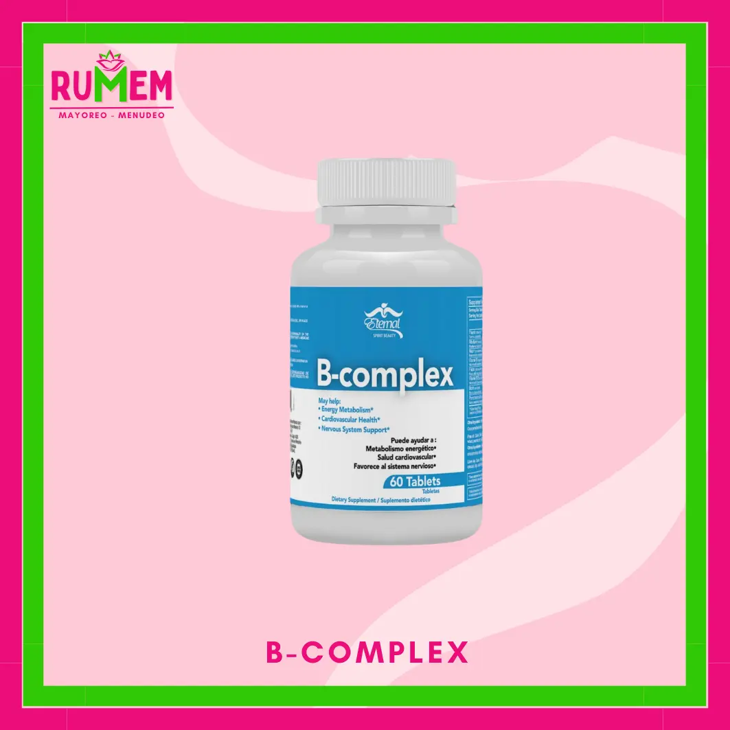 B COMPLEX  SUPLEMENT - 60 CAPSULES  ESB Natural Vitamin