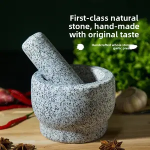 Natural Stone Garlic Masher