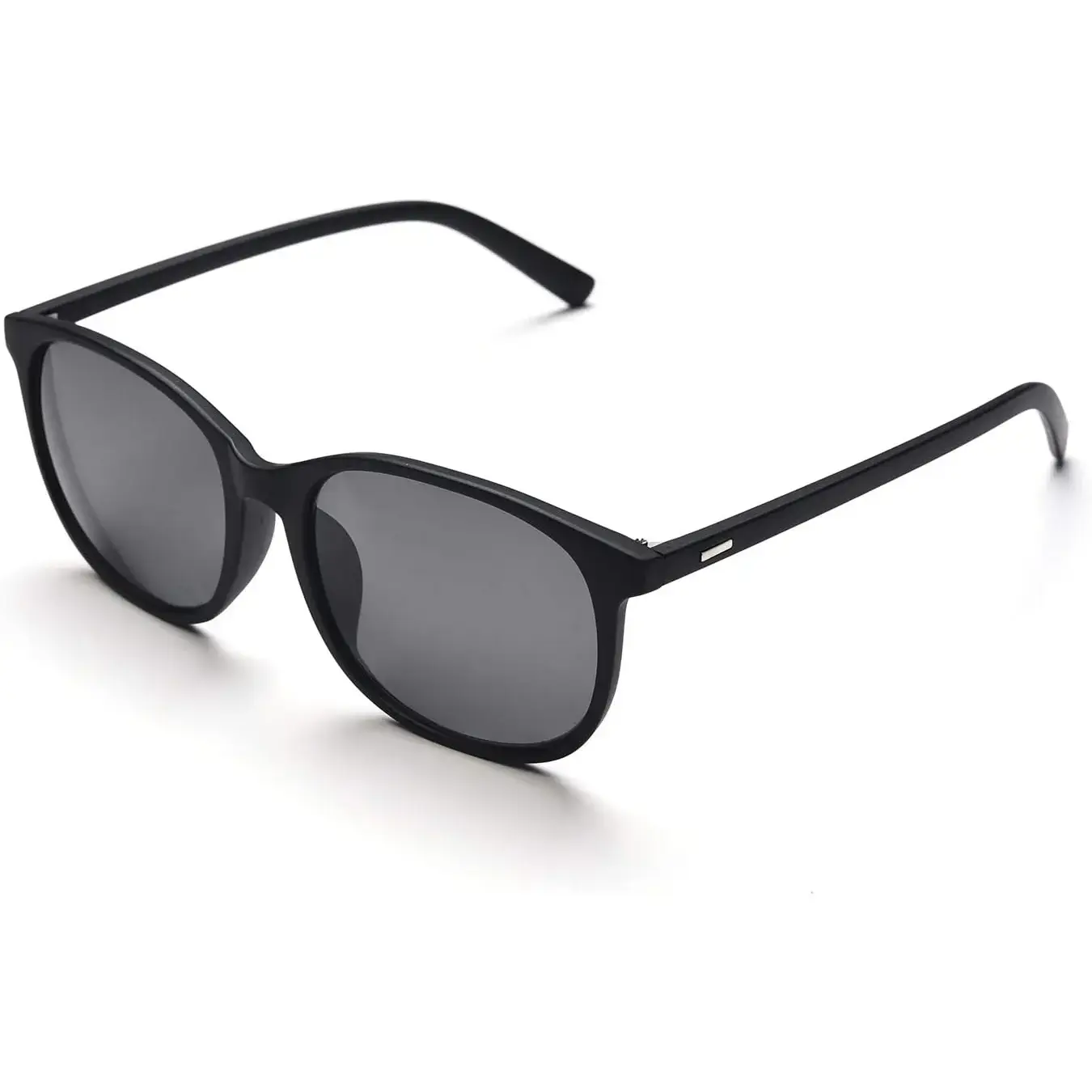 Fashionable Unisex Oversized Myopia Glasses, -2.50 Diopter Lightweight Frame, Distance Vision Eyewear for Women