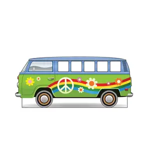 Advanced Graphics  36 x 83 in. Hippie Bus Standin Cardboard Cutout Standup