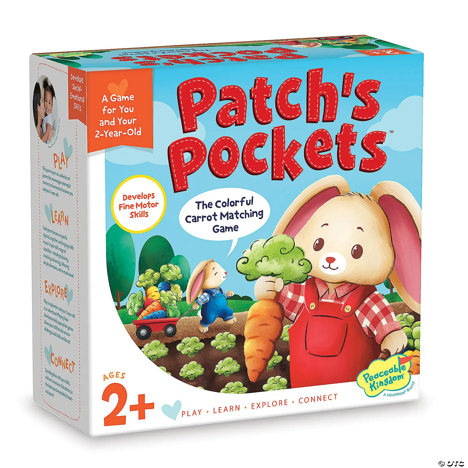 Patch’s Pockets Color Matching Board Game, Tabletop Game for Kids, Board Games