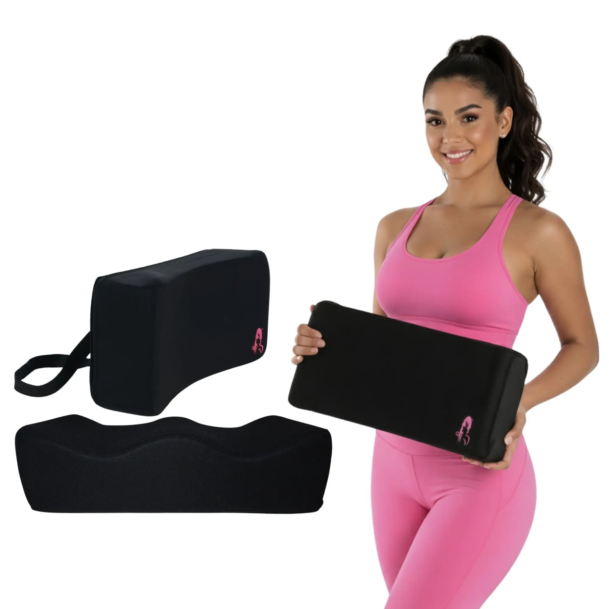 BBL Pillow, Bombshell Booty Pillow – Patented BBL Pillow with Back Support Kit | BBL Recovery Pillow & Backrest Combo Brazilian But Lift Pillow, cojin bbl, almohada bbl | Post Op BBL Recovery Pillow, Brazilian But Lift Surgery Supplies,BBL Post surgery