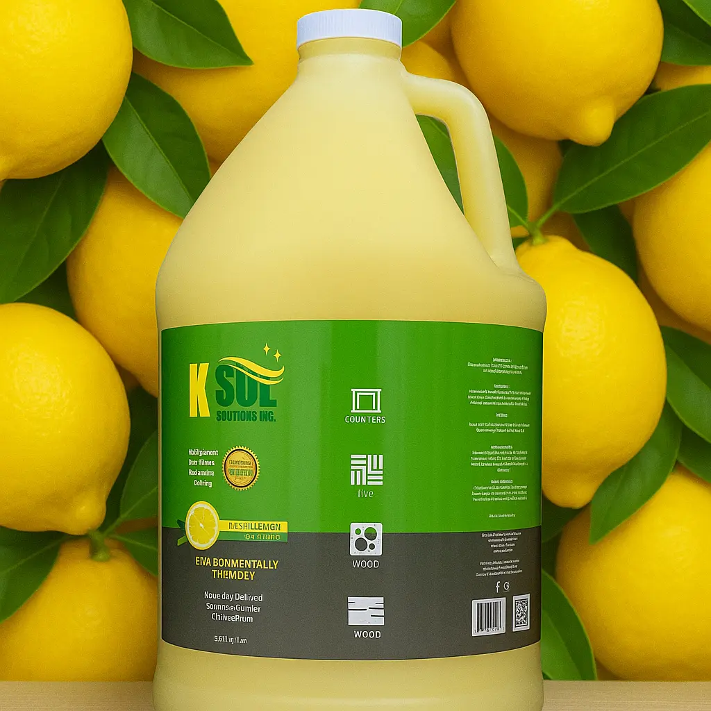 K-SOL Lemon Gallon eco friendly cleaning product