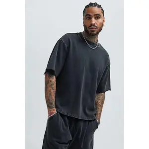 Tyson Heavy Wash Tee - Black Wash