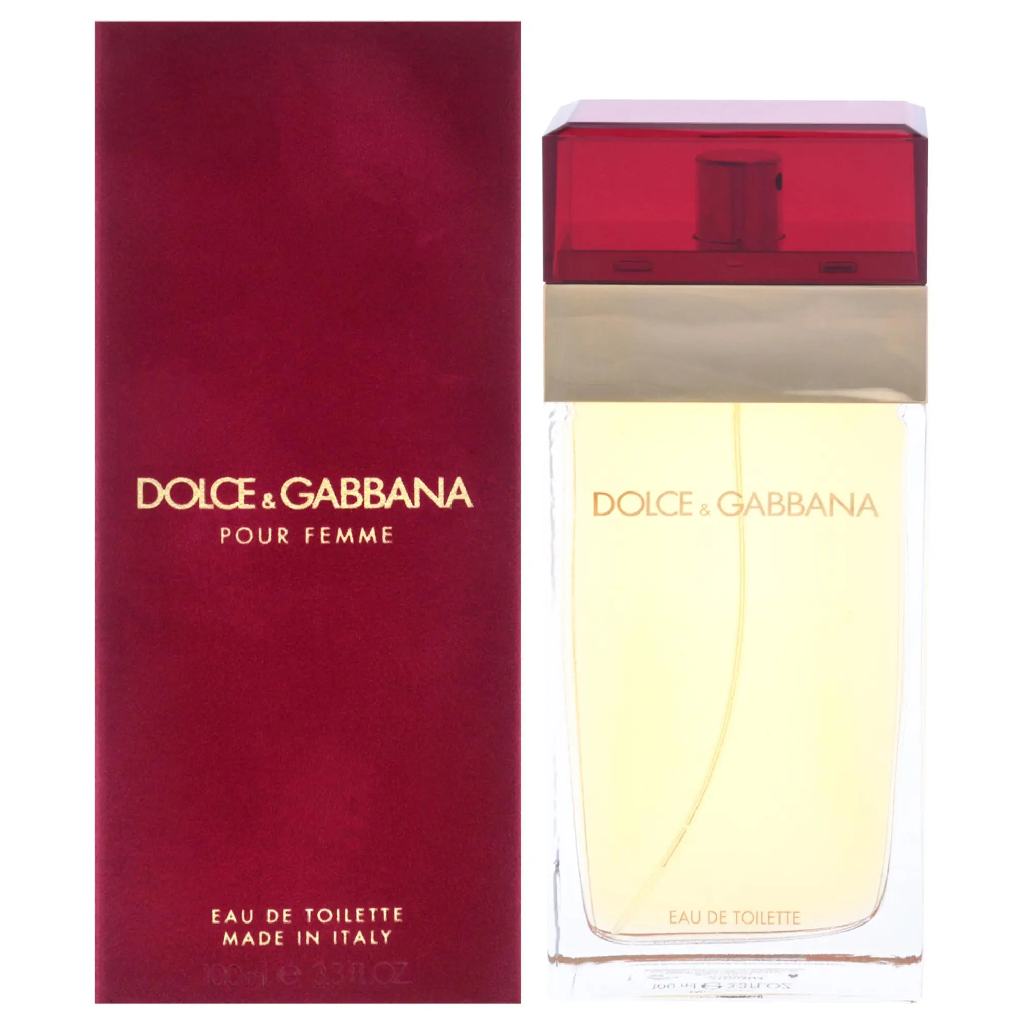 DOLCE & GABBANA Classic Eau de Toilette for Women, Sophisticated Fragrance for Daily Wear, Authentic Italian Perfume Spray, 3.3 fl oz, Dolce And Gabbana, Authenticity