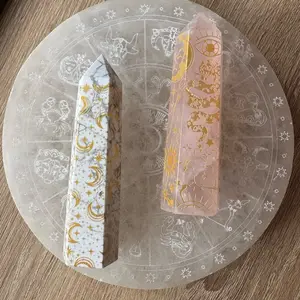 Celestial Howlite Tower