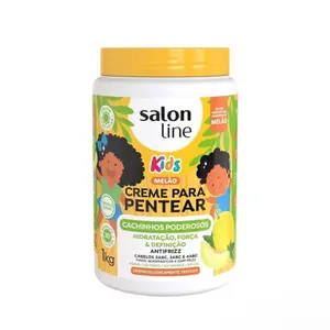 Salon Line - Collection - Melon Powerful Curls Combing Cream Net 35.27 Oz) Salon Line - Collection - Melon Powerful Curls Combing Cream Net 35.27 Oz)