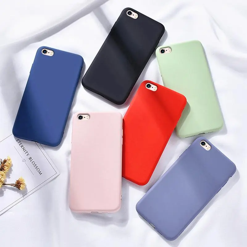 For Apple iPhone SE 2022 2020 Case iPhone SE 8 7 6 5 Cover Fundas S Original Liquid Silicone Soft TPU Back Bumper iPhone SE