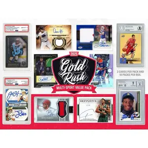 Gold Rush Multi-Sport Value Pack (3 Awesome Cards Per Pack!)