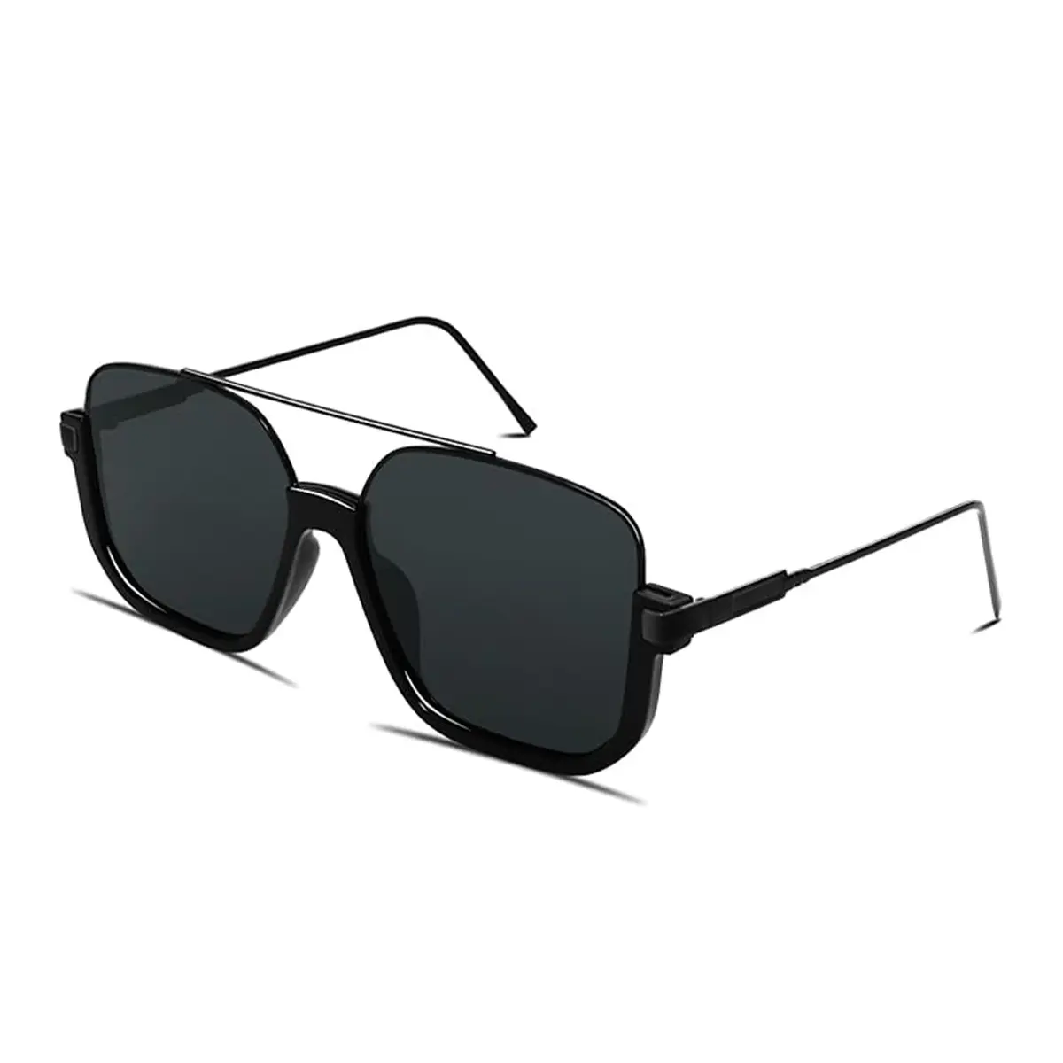 Unisex Classic All-match Tinted Lens Aviator Sunglasses, His 