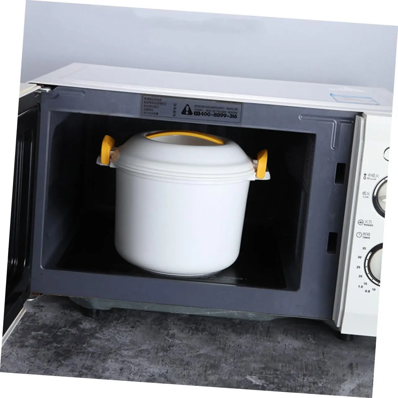 Microwave Rice Cooker & Pasta Pot |   Bento Box Lunch Container |   Portable Microwave  Cooker