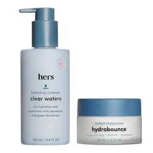 Hers Clear Waters Cleanser + Hydrobounce Bundle
