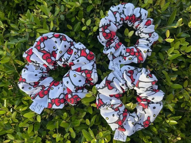 Handmade Kitty Scrunchie – Cute & Comfy Hair Accessory