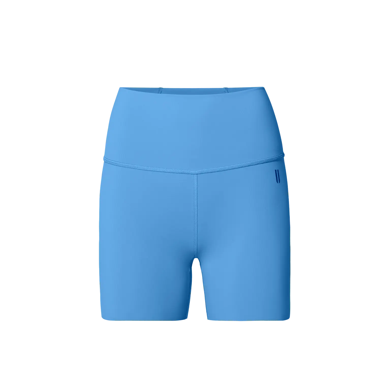 NOBULL Women's High-Rise Drive Short 4" in Light Blue