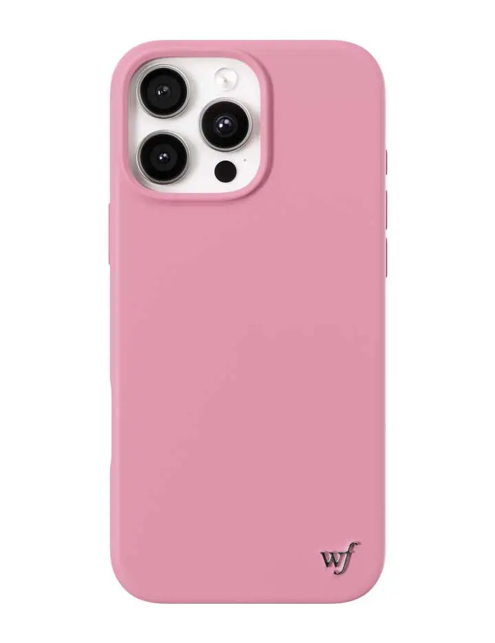 MagSafe Pink| Limited Edition iPhone Case | Raised Protective Black Bumper | Women Owned Small Business | Baby Bright Pink Magnetic Safe Phone Case | Safety Casing Protective | Cellphone Cute Aesthetic