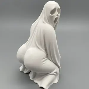 Twerking Ghost Figurine: Funny Halloween Decor, Quirky Home Decor