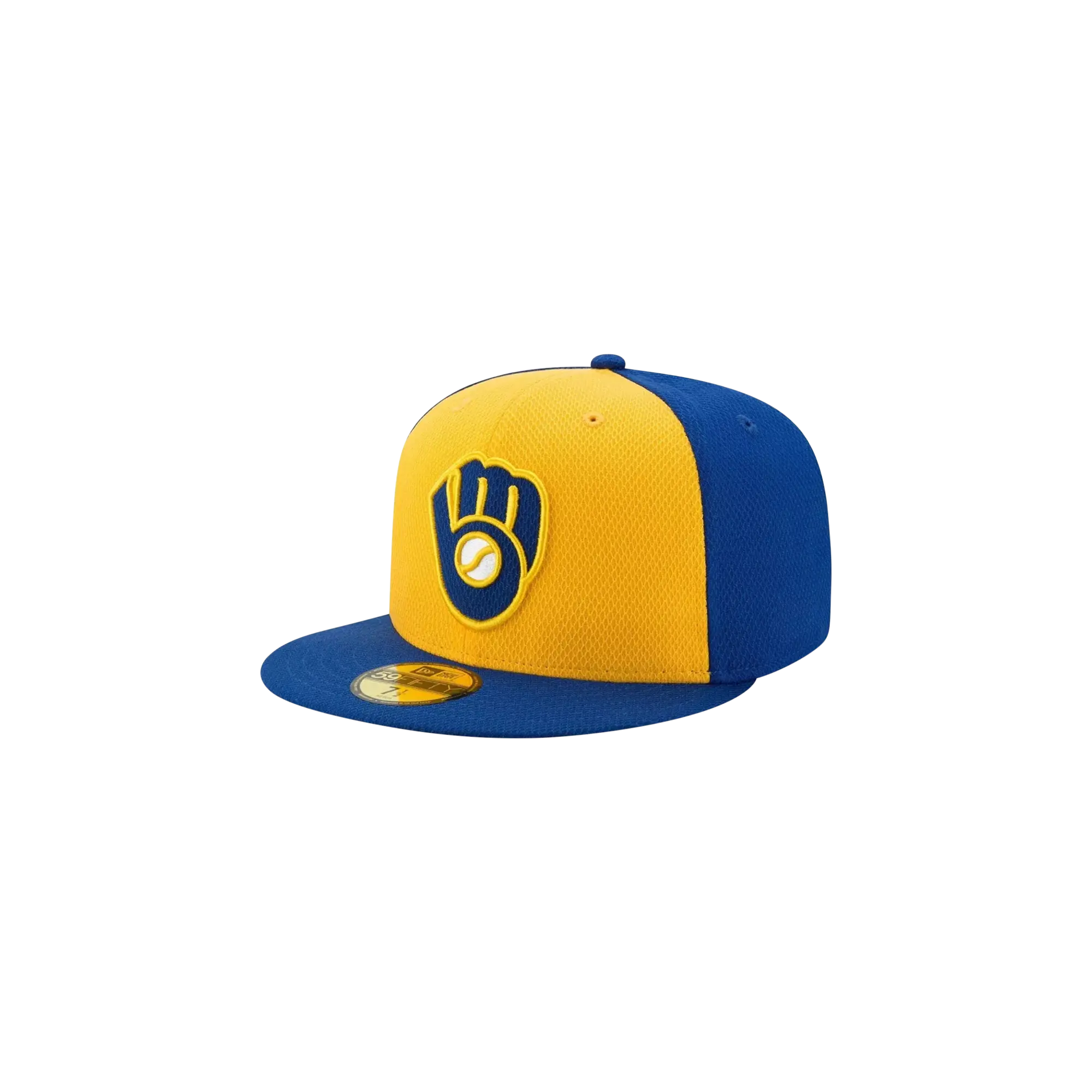 Milwaukee Brewers Diamond Era 59Fifty "BLUE/YELLOW" 10757950