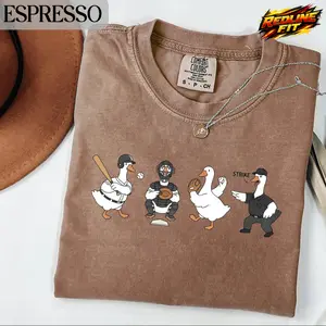 Comfort Colors Goose Baseball T-Shirts, Sport Tee