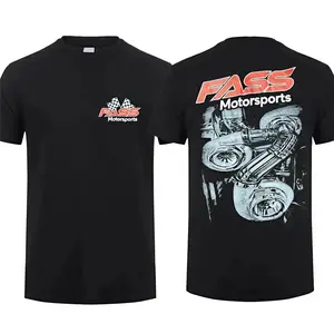 FASS Motorsports T-Shirt, Turbocharger Graphic Tee, Diesel Performance Car Shirt, FASS Motorsports Apparel for Racing Fans & Car Enthusiasts, Gift for Car Tuner and Diesel Lovers