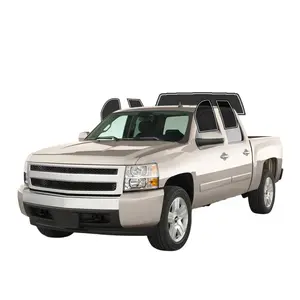 Precut Window Tint Film For Chevy Silverado 1500 Crew 1999-2006 Window 2Ply Anti-Shatter, UV Block, Privacy Protection, Easy Install, No Trimming Needed,Heat & Glare Reduction