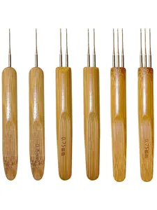 Single Head, Dual Head, Triple Hook Needles, 0.5/0.75 Cm, Crochet Hooks for Braiding Hair, Making Wigs Braid, All Seasons Use