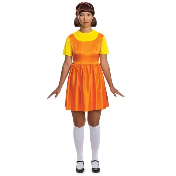 Women's Squid Game Red Light Green Light Costume