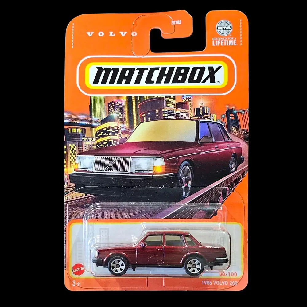2024 Matchbox 1986 Volvo 240 Red diecast indonesia