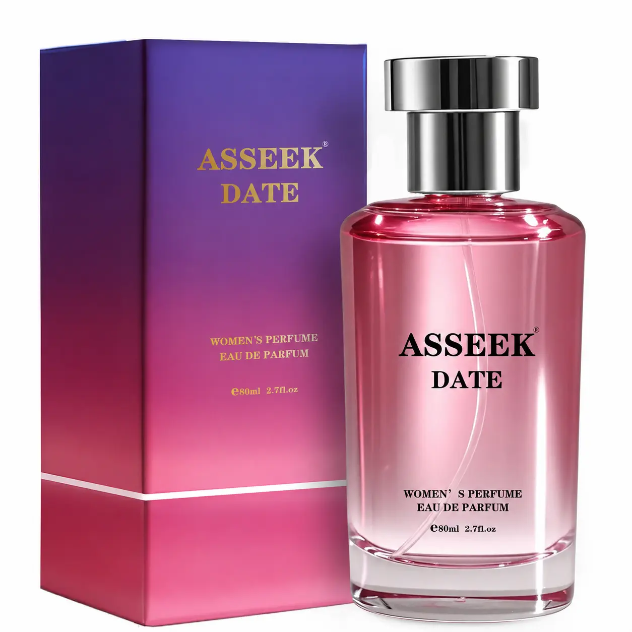 ASSEEK DATE Perfume  (The Long-Lasting perfume ) - Eau De Perfume 80ml (2.7fl Oz) vanilla Gourmet tune (Caramel vanilla flavor)