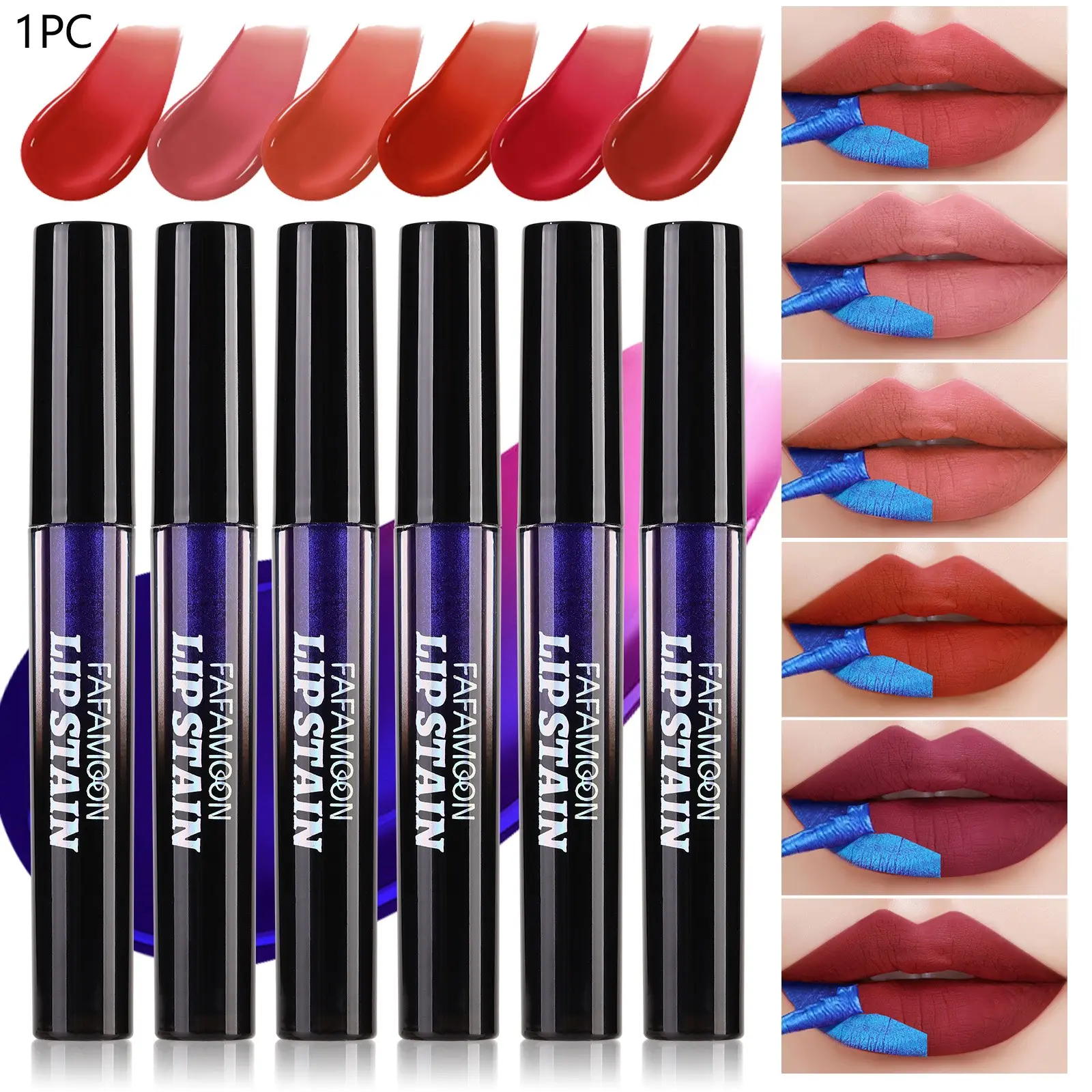 Tear off matte lip gloss, Lip Stain Tint, long-lasting waterproof and anti smudging natural lip makeup, Lip Products Makeup, Lip Stain Peel