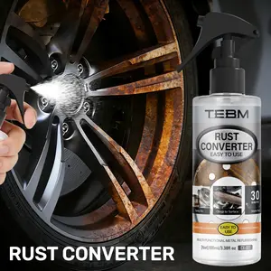 Metal Rust Remover Spray, Prevents Rusting, Revitalizes Metal Parts, Shines Like New, Press Nozzle to Remove Rust, Easy to Use, Rust Converter