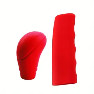 2 sets of automatic gearshift gear head covers for cars, Automotive, handbrake covers, car accessories, vehicle interior upgrades, flexible materials, gearshift covers