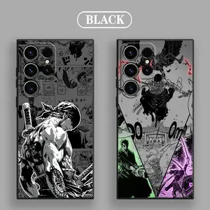 Zoro Manga Phone Case For Samsung Galaxy S25 S24 S23 S26 S21 FE S26 S22 Ultra For iphone 17 16 15 14 13 12 11 17Air Plus Pro Promax Soft Silicon Cover