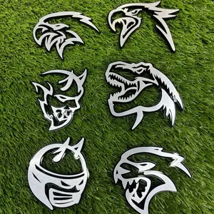 Acrylic Fender Emblems – Hellcat, TRX, Demon, Scat Pack, Trackhawk, Hawk (Pair, 3M Adhesive)