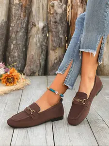 Women's Vintage Square Toe Mary Jane Loafers, Low Heel Flat Shoes, Soft Sole Flats, Comfortable All Season Casual Footwear, Lightweight Daily Wear