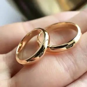 1pc Elegant Band Ring for Women, Smooth Minimalist Ring for Daily Wear, Gift