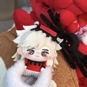 10cm Demon Slayer Cotton Stuffed Animals - Soft Stuffed Figure, Cuddly Collectible Dolls (Giyu Tomioka, Mitsuri Kanroji, Douma), Huggable Desktop Decoration Gift for Anime Fans