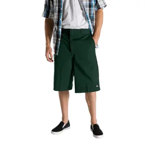 Dickies 42283 13" Loose Fit Multi-Pocket Work Short-Hunter Green-29