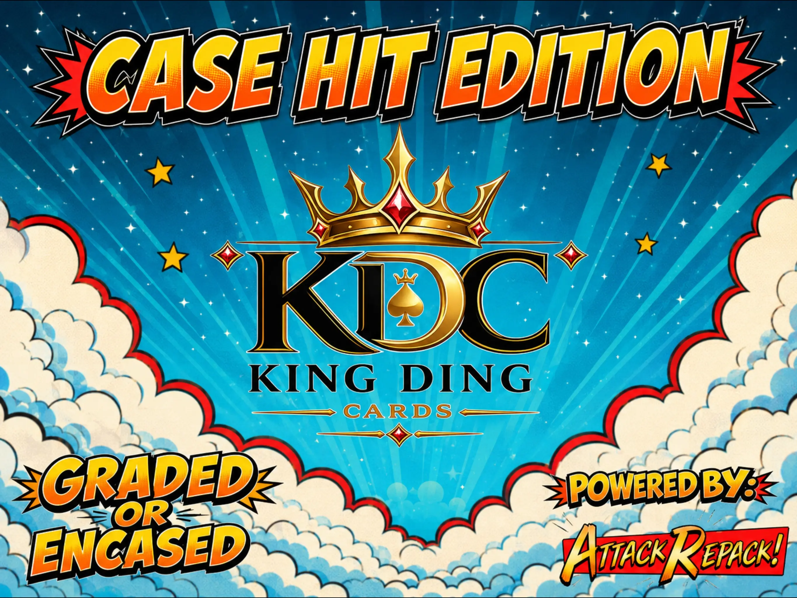 King Dings Case Hit Edition Football Box