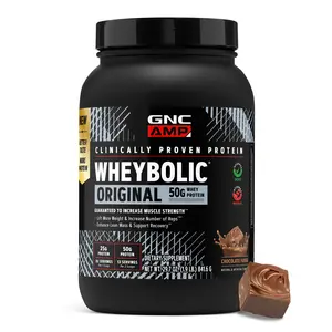 GNC AMP NEW WHEYBOLIC® Performance Protein Powder GNC AMP NEW WHEYBOLIC® Performance Protein Powder