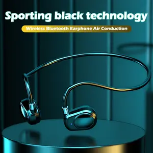 High pitched, long endurance wireless semi in ear sports earphones with bone conduction technology, intelligent noise reduction, comfortable and long-lasting wear, suitable for fitness, listening to music and entertainment Headset Audio