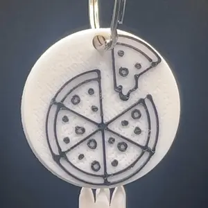 Pizza Shop (3) NFC Keychain – One Tap, Extra Cheese