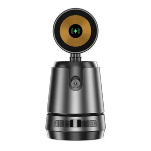 2026 New Upgraded 4-in-1 Auto Face Tracking Magsafe Selfie Stick and Wireless Charger Stand, 360 ° Rotation, Built in 2000mAh Battery, with Gesture Control Function,for iPhone&Android Selfie/Video Recording/Live Stream/Vlog