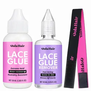 Lace Wig Glue Kit - Waterproof Lace Front Adhesive for Wigs (Glue Kit-3pcs)
