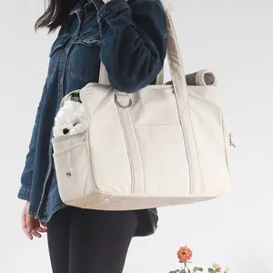 Ameeklion Portable Pet Carrier Bag for Small Dogs and Cats Up to 5kg, Breathable Comfort, Handheld Shoulder Crossbody, Multiple Pockets