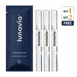 Lunavia 25% Maximum Strength Toe Nail Care Pen - Extra Strength Recovery Solution for Discolored, Thick, Damaged & Yellow Nails - Mess-Free Fast-Absorbing Portable Routine