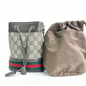Pre-owned Gucci GG Supreme Bucket Bag D0150