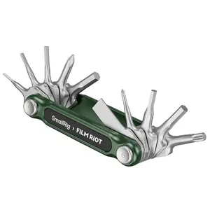 SmallRig x FILM RIOT Folding Tool Set with Screwdrivers and Hex Key Wrenches, Multiple Angle Positioning, Portable and Compact Design
