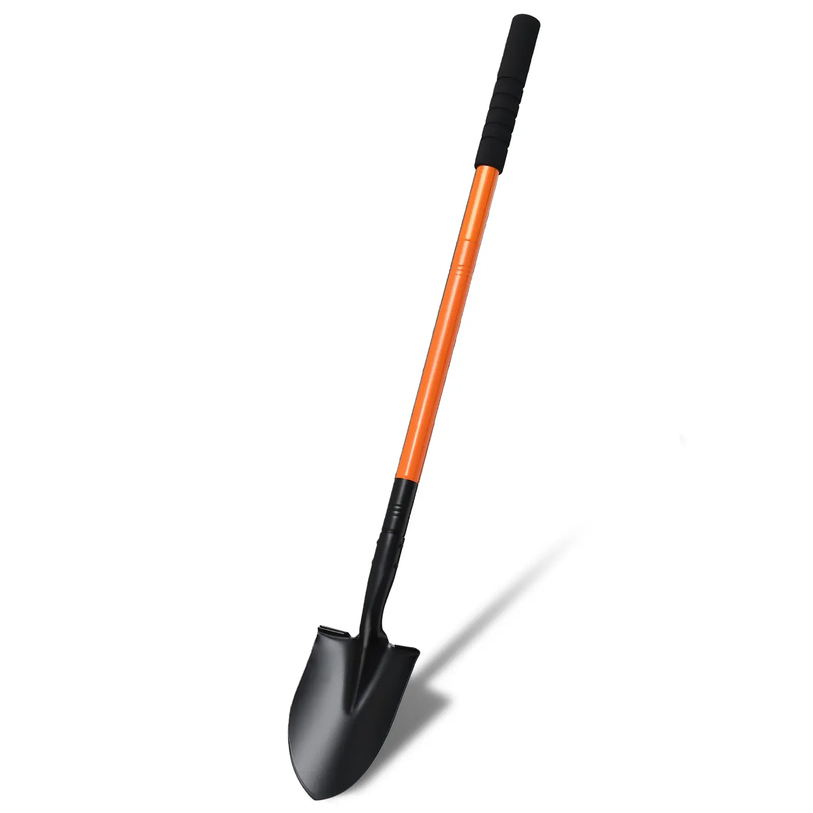 Small Shovel 43.3Inch Durable Metal Shovel for Digging Small Spade Shovel Garden Shovel for Gardening Digging Camping Farming and Outdoors Survival Shovel, Camping Tools
