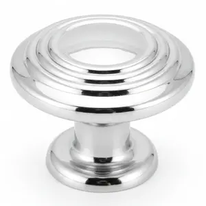 Cosmas 4122CH Polished Chrome Ring Cabinet Knob
