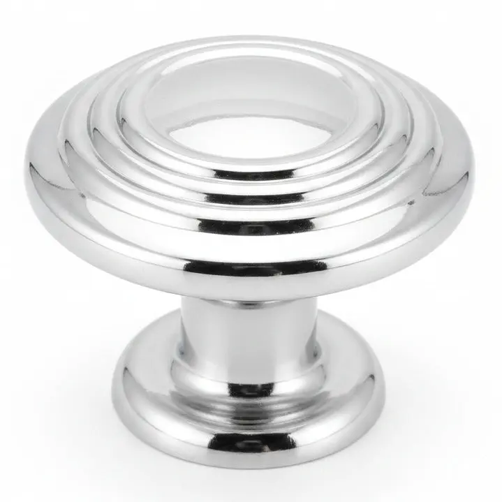 Cosmas 4122CH Polished Chrome Ring Cabinet Knob